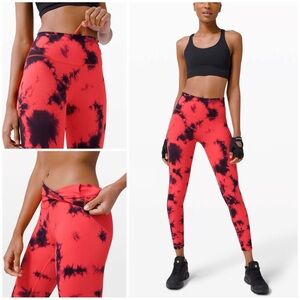 Lululemon Wunder Train HR Tight 25" Wash - Size 4